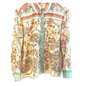 Ladies silk blouse